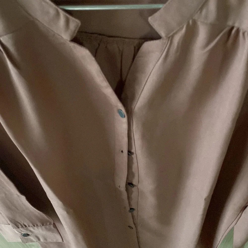 Brown colour womens top from Purys - Picture 6 of 7